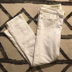 Pilcro white skinny ankle jeans sz 24/25